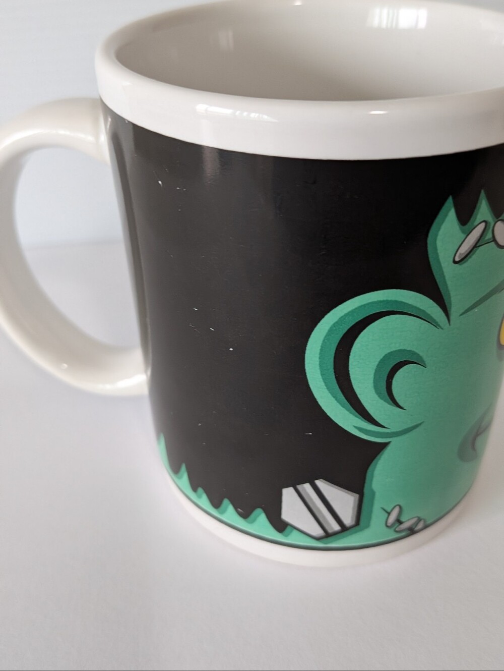 Vintage Halloween Mug Frankenstein Monster Cartoon - Picture 8 of 10